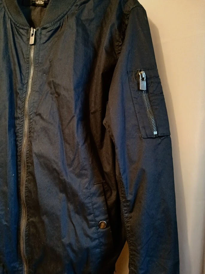 Chaqueta cortavientos BUFFALO by DAVID BITTON azul marino piloto para mujer M cremallera completa Foto 2 de 4