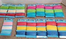 RaFFIA Paper Craft Ribbon 13 packs 3 color ea several colors DG Dollar General