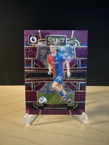 2023-24 Panini Select Premier League Adam Wharton Purple Mojo Terrace RC🔵⚽️🔴 