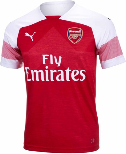 CAMISETA DE FUTBOL ARSENAL LONDRES AUBAMEYANG 2018/2019 LOCAL PUMA ORIGINAL S - Imagen 2 de 3