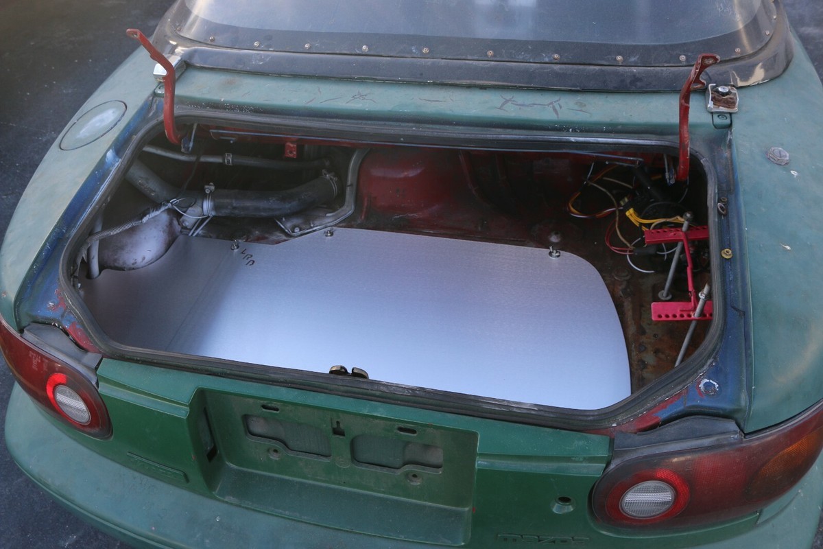 LRB Speed Aluminum Trunk Cover - Fits: Mazda Miata 89-97 NA6 NA8
