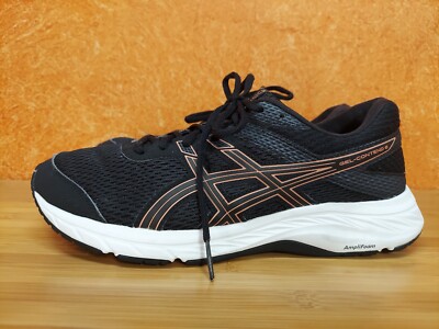 ASICS GEL-Contend Running Shoes Men/Womens Size 10 Athletic Sneakers  Black