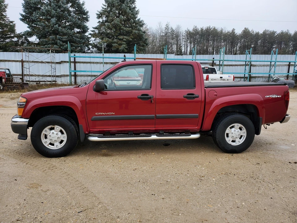 Ventana/vidrio puerta delantera izquierda (tinte AS2) 2004-2012 GMC/Chevy Canyon/Colorado Foto 3 de 4