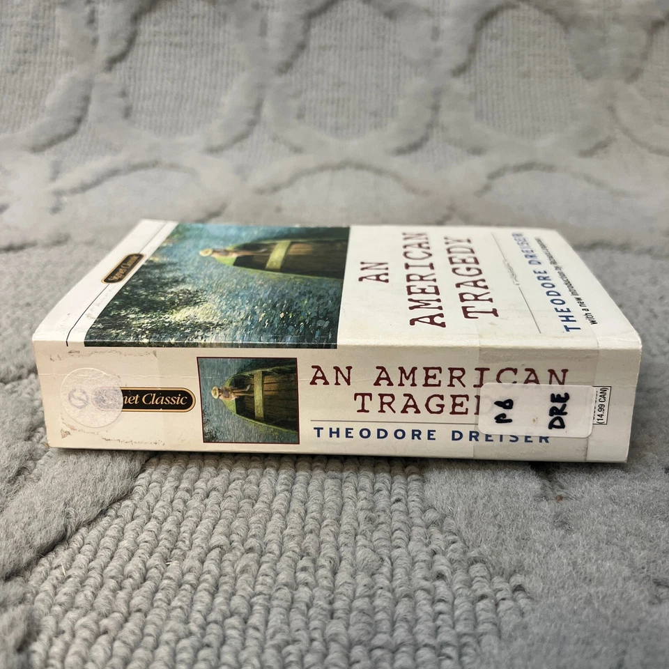 An American Tragedy Classic Paperback Book by Theodore Dreiser from Signet 2000 - Image 3 of 4