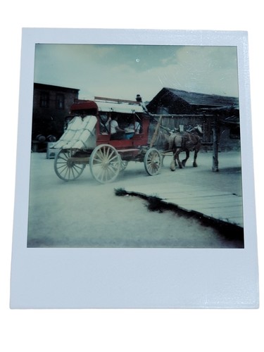 Lotto di 5 foto e fotografie Polaroid vintage della vecchia Tucson - Foto 6 di 6
