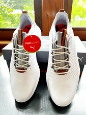Men's PUMA Ignite PWRADAPT Leather 2.0 Golf Shoes 8.5 Mens