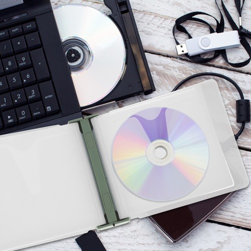 CD DVD Case Storage Box DVD Storage Case Protective Holder CD DVD Storage Box - Afbeelding 6 van 12