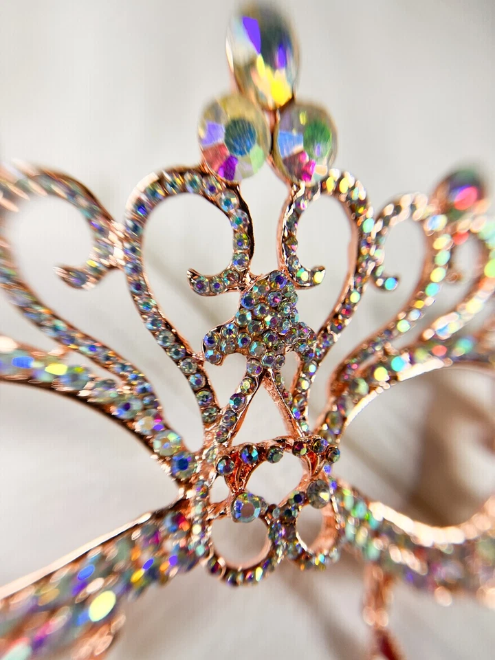 Venetian Masquerade Mask, Elegant Rainbow Teardrop Mask, Mardi Gras Party Mask - Image 4 of 4