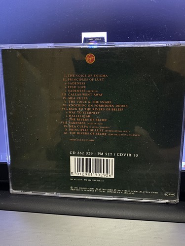 Enigma MCMXC A.D. The Limited Edition Hologram Cover CD Holographic M. Cretu - Picture 3 of 8