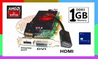 Overclockable 1Gb Hdmi Pci-Express Video Card. Hdmi Dp or Dvi. Amd R5