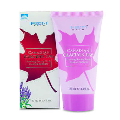 Faem Skin Glacial Clay Soothing Beauty Mask Deep Cleansing Skin 3.4 fl. oz NEW