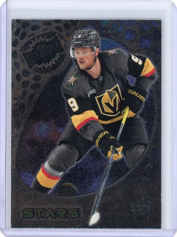 2022-23 Skybox Metal Universe Jack Eichel Stars SP - Vegas Golden Knights