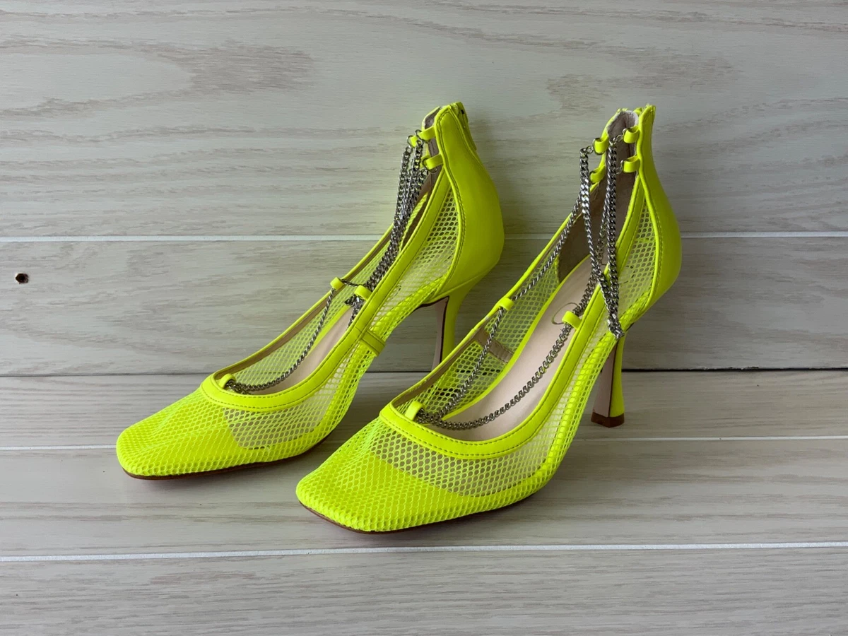 Yellow jessica simpson best sale pumps