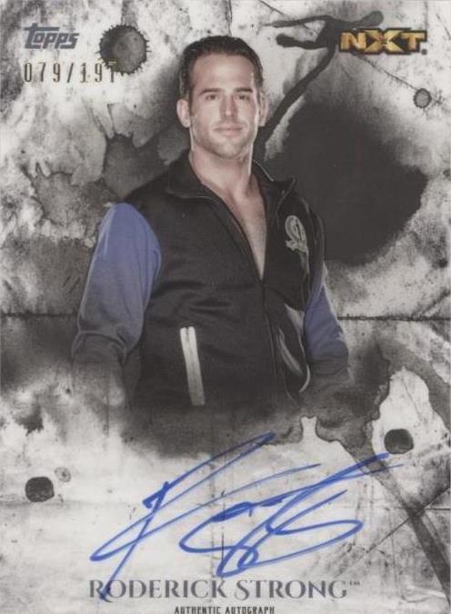 2018 Topps WWE Undisputed - Roderick Strong #UA-RS - 1 of 1