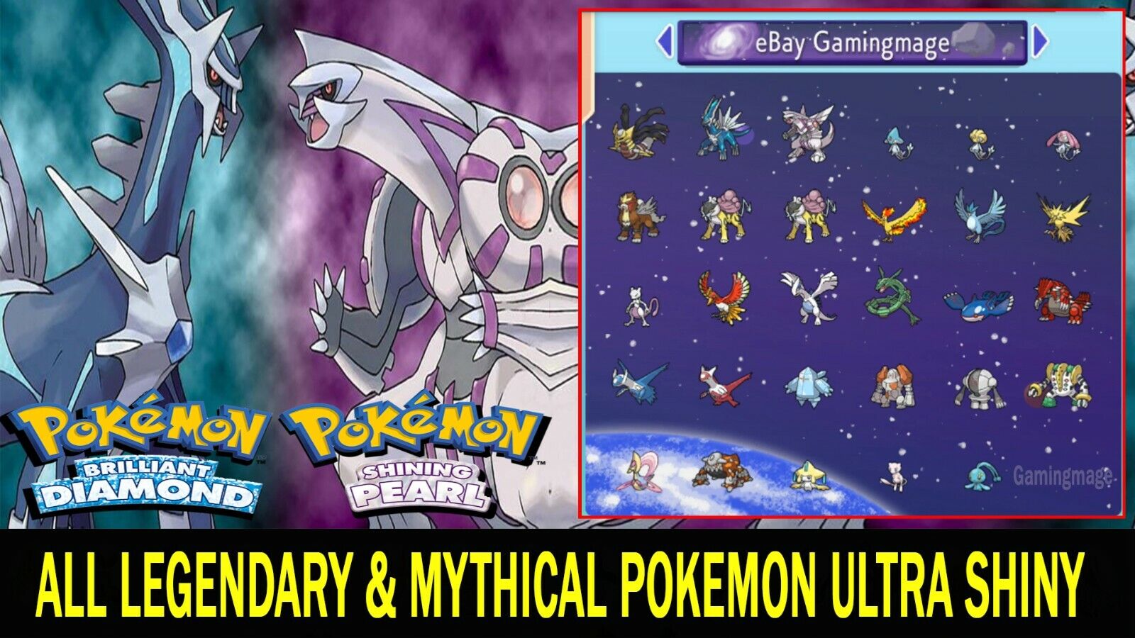 EVERY SHINY POKEMON in Pokemon Brilliant Diamond and Pokemon