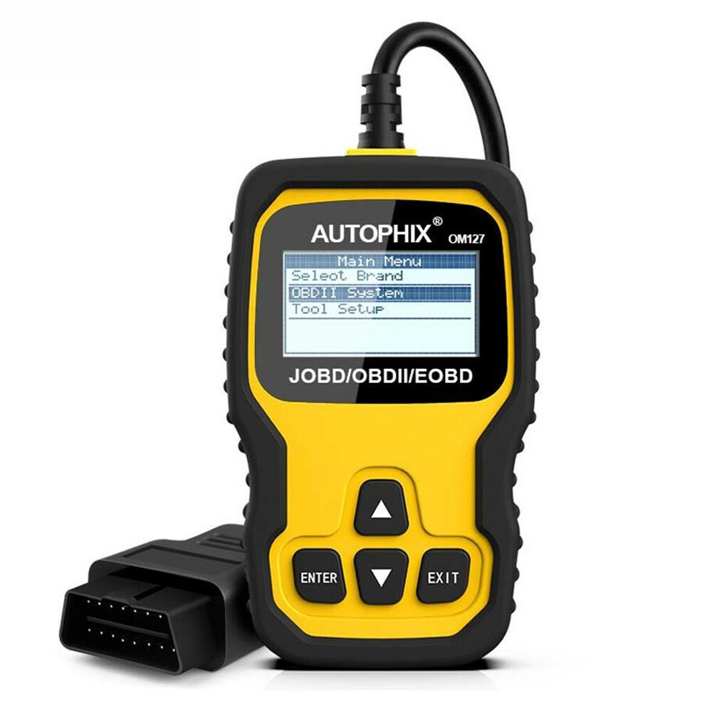 Autophix OM127 Obd2 Automotive Scanner Car Diagnostic OBDII JOBD Code Reader-image