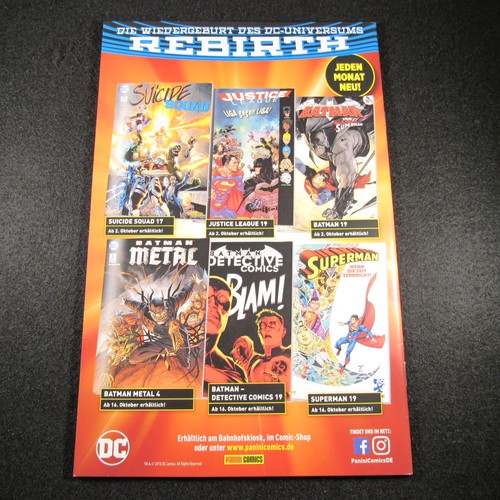 Batman: Detective Comics #19 - Comic Panini Einzelheft Deutsch 2018 - Bild 2 von 2