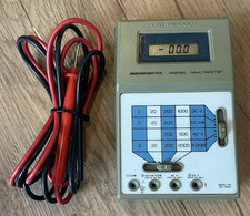 Radio Shack Micronta 22-197U Digital Pocket Multimeter w/ Leads Probes
