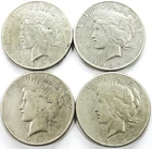 *1923 SAN FRANCISCO MINT PEACE DOLLAR LOT* *4 COINS* NR #P3071