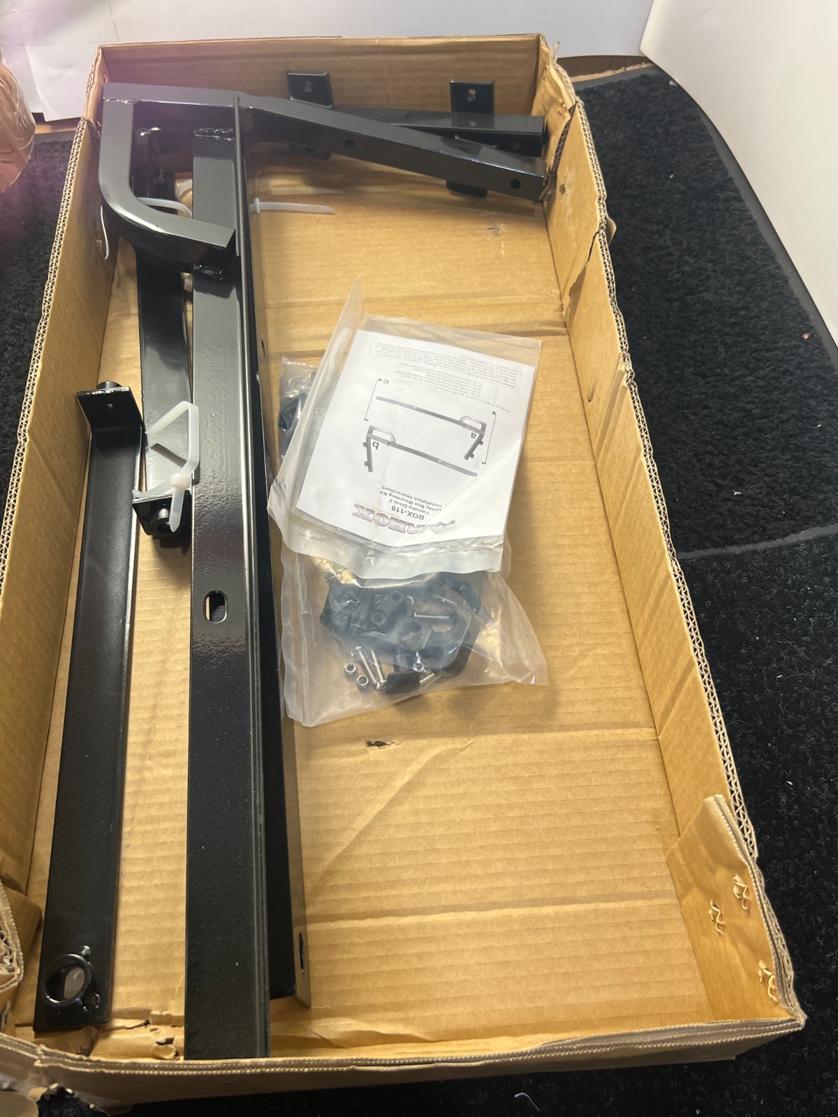 Red Hawk BOX-119 Utility Box Mounting Replacement For Yamaha Drive2 Golf Carts