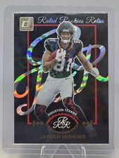 Jayden Higgins 2025 Panini Donruss Football Rated Rookies Retro #8