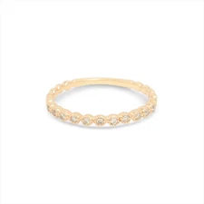 aget diamond Ring K10(YG) 1.1g 0.09