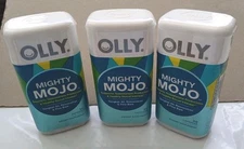 Lot of 3 - Olly Mighty Mojo Resveratrol Pine Bark 30 Capsules Exp 11/2025