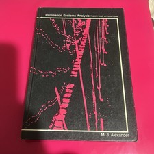 Information Systems Analysis;  Theory and Applications