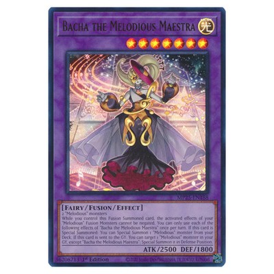 Yu-Gi-Oh! - 2025 Mega Pack - Bacha der Melodische Maestra (Ultra Rare) MP25-DE188