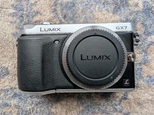 Panasonic Lumix DMC-GX7 Digital Camera Body Micro Four Thirds Mirrorless MFT