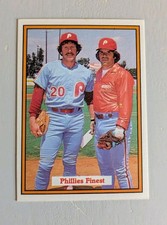 1982 Donruss Phillies Finest Rose/Schmidt #585 VG