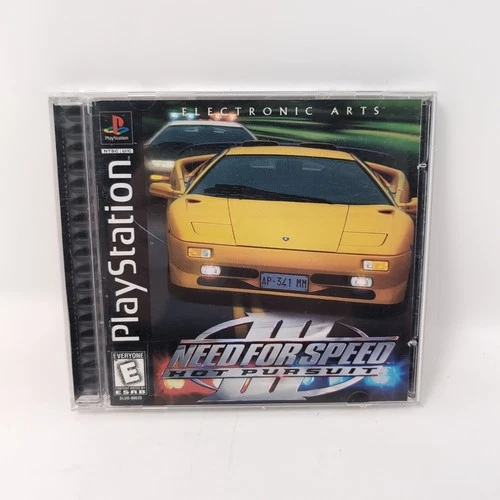 Need for Speed III 3: Hot Pursuit (Sony PlayStation 1 PS1, 1998) CIB Complete