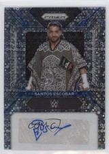 2024 Panini Prizm WWE Sensational Signatures Under Card Santos Escobar Auto 11ch