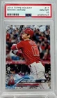 2018 Topps Holiday RC #17 Shohei Ohtani PSA 10 Gem Mint