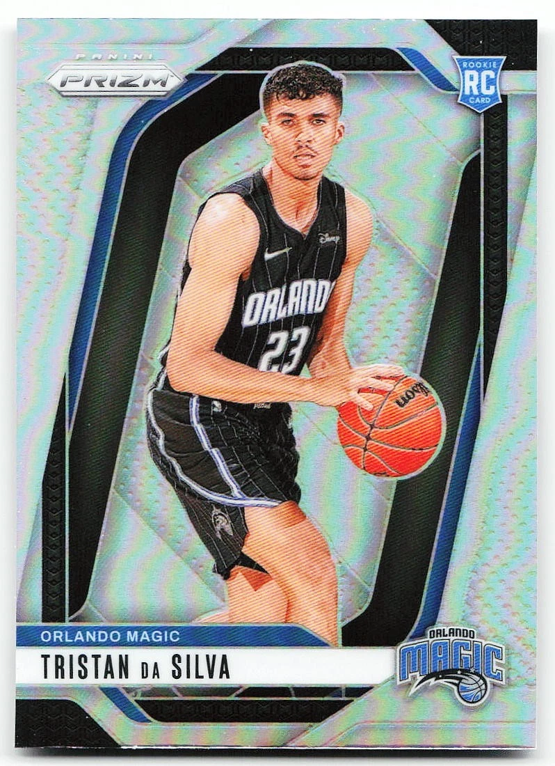 🔥 2024-25 Panini Prizm #256 Tristan da Silva Prizms Silver