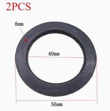 2PCS Motorcycle Fuel Tank Cap Seal O-type Rubber Gasket Universal Round