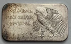 1976 Bicentennial Eagle Shield 1 Oz. .999 Silver Art Bar Numbered
