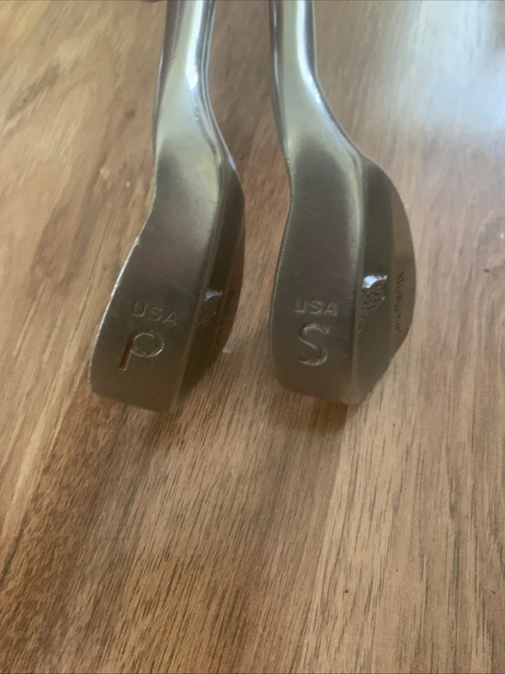 Vtg Lynx Master Model Iron Set 3, 4, 6, 7, 8, 9, PW, SW Clubs *Missing 5 Iron - Image 4 of 4