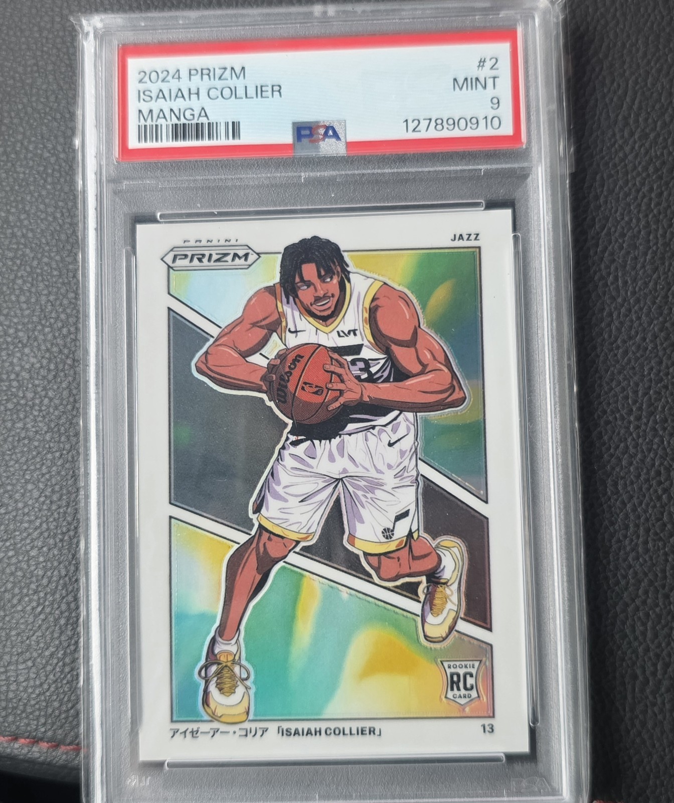 2024-25 Panini Prizm - Manga Isaiah Collier #2 (RC)