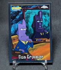 Don Grouper 2025 Topps Chrome SpongeBob SquarePants 25th Anniversary Card #181
