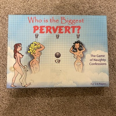 Who Is the Biggest Pervert? The Game Of Naughty Confessions - Complete in Box