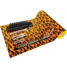 Mod-Box Printed Tool Box Liner 18 Inches Wide x 18 Feet Long FLAMES
