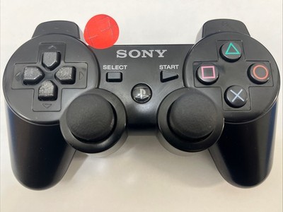 Sony PS3 DualShock 3 Wireless Controller   Black OEM Original Tested