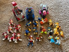 Large Lot Of 30 Paw Patrol Toys Vehicles Figures Chase Marshall Skye Rubble