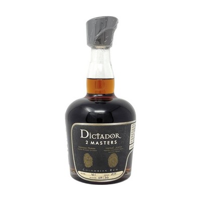 Dictator 2 masters  Leclerc Briant 1977 Brandy Rum 1x 0,7l Alkohol 42% vol.