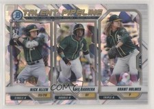 2021 Bowman Talent Pipeline Atomic Refractor 52/150 Luis Barrera Nick Allen 0l8