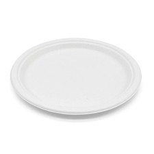 ProTakeOut, 10" Compostable Bagasse Round Plates   500 Pack 125/4 