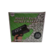 Make It Rain Money Maker Gun - Includes Fake 100 Bills Party Game Fun