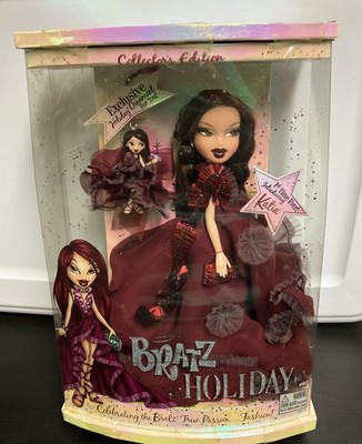 Vintage Bratz Series 1 Holiday Katia Doll NIB 1st Edition Exclusive Ornament