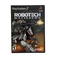 Robotech: Battlecry (Sony PlayStation 2, 2002) Complete Case Manual CIB
